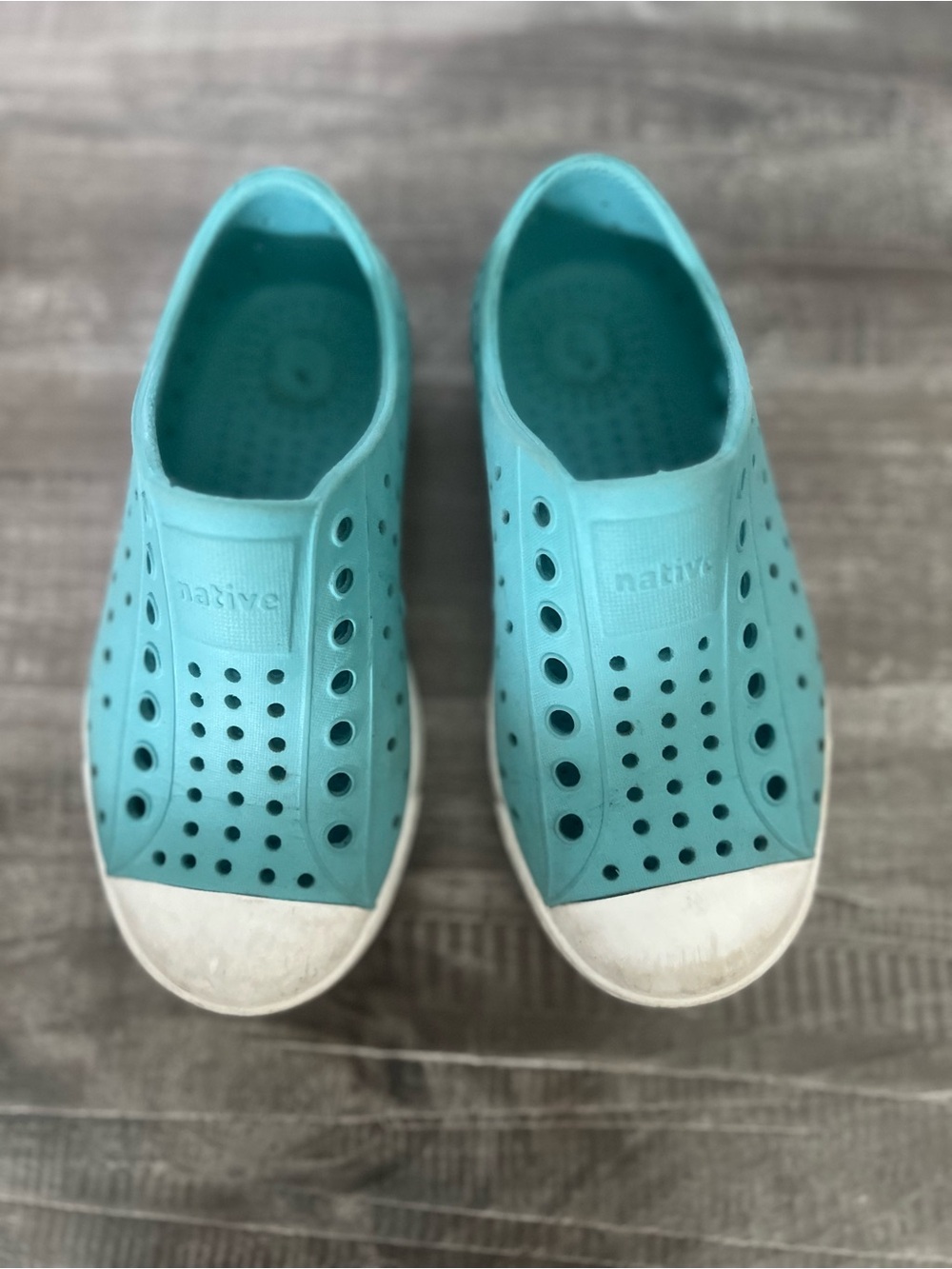 Native Jefferson Kids Water Slip-On Shoes, Size 10